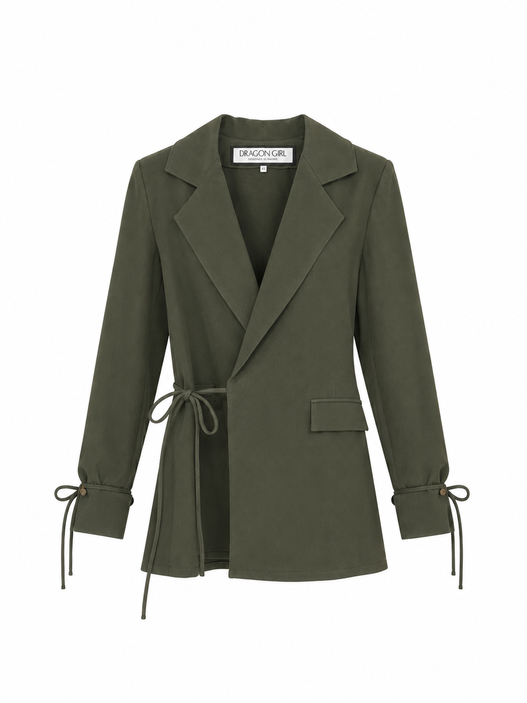Chaqueta Aziza Punto Verde